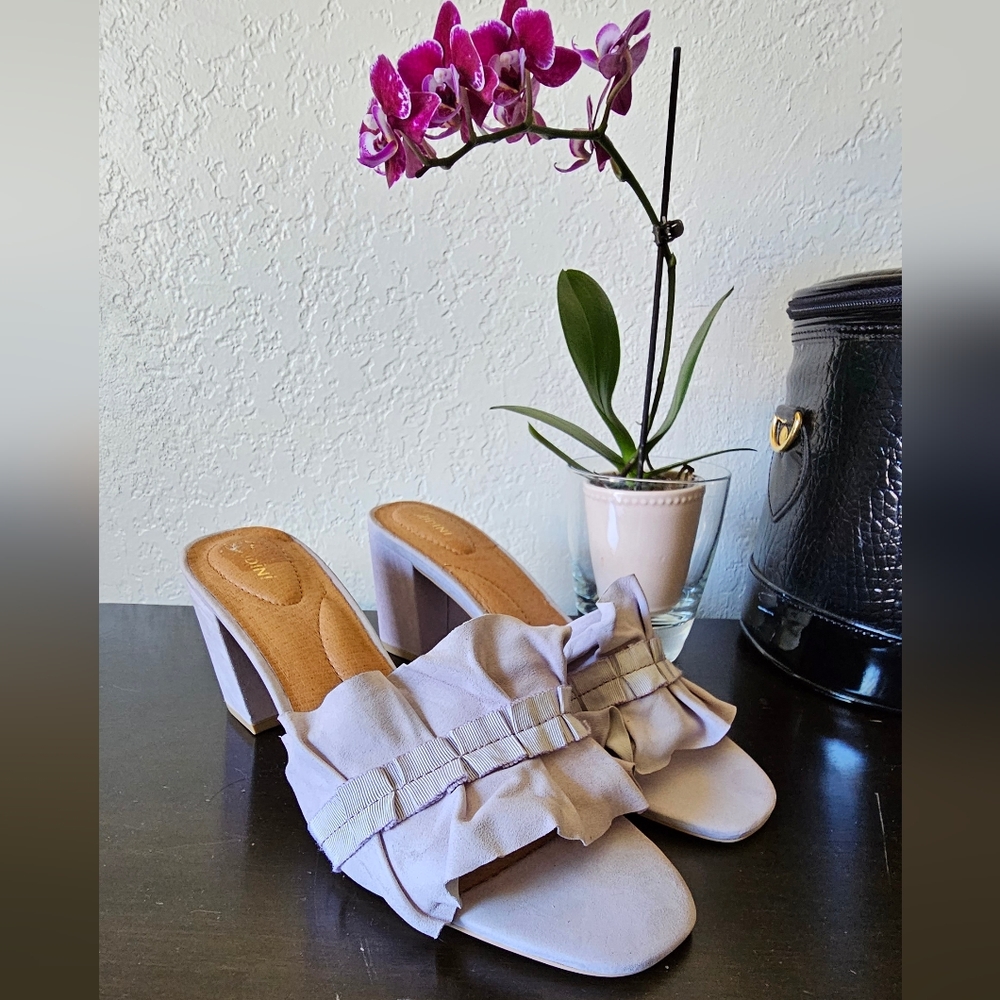 Sudini heel shoes, lavender 💜, size 8,5